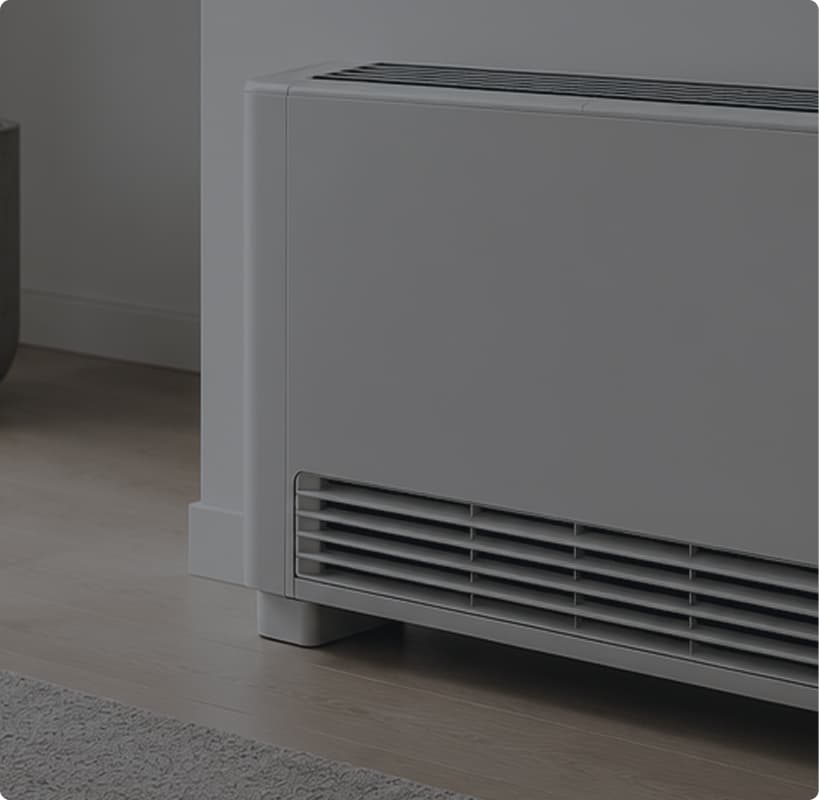 Fan-coilok illusztrációja